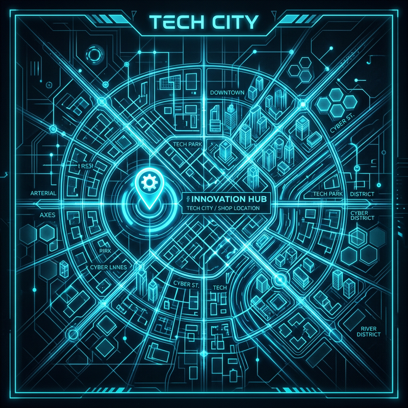 Tech City Map